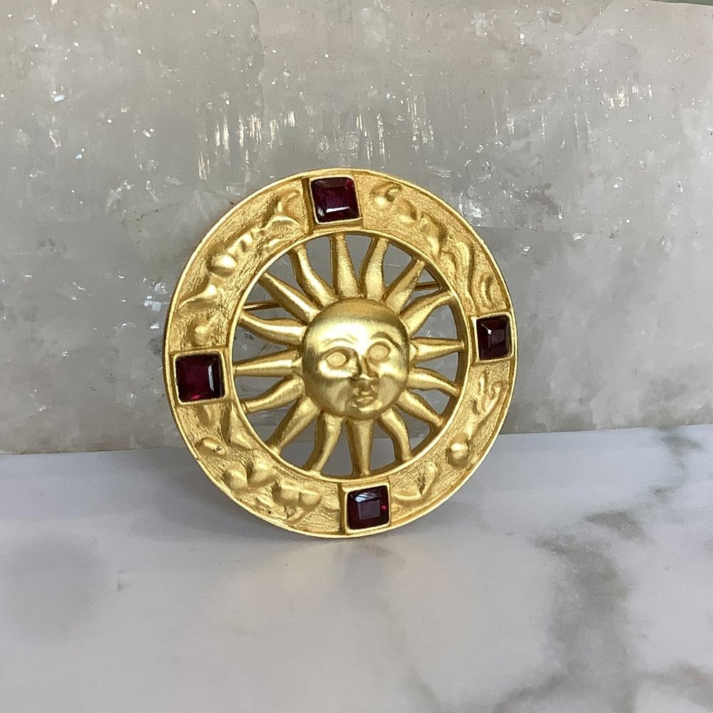 Vintage NYPL Gold Brooch Pin SOLD in store